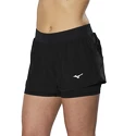 Mizuno  ER 2in1 Short Black  Női rövidnadrág