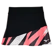 Mizuno  Flying Skirt Black/Neon Flame Női szoknya S
