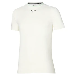 Mizuno Frontier Shadow Graphic Tee M White NeoMint Férfipóló