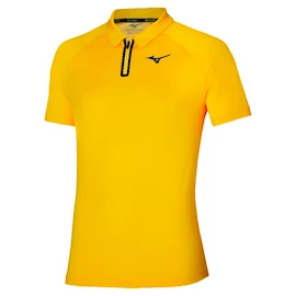 Mizuno Frontier Shadow Polo M Cyber Yellow Férfipóló
