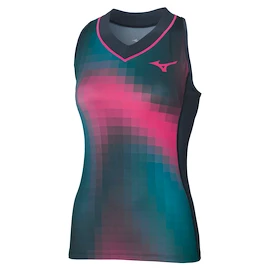 Mizuno Frontier Tank W Midnight Navy Női ujjatlan póló