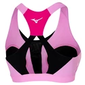 Mizuno  High Support Bra Pink Peacock Női melltartó