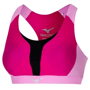 Mizuno  High Support Bra Pink Peacock Női melltartó S