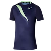 Mizuno  Release Shadow Graphic Tee Evening Blue Férfipóló