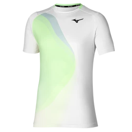 Mizuno Release Shadow Graphic Tee White Férfipóló