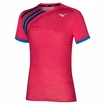 Mizuno  Shadow Graphic Tee Opera Red  Férfipóló