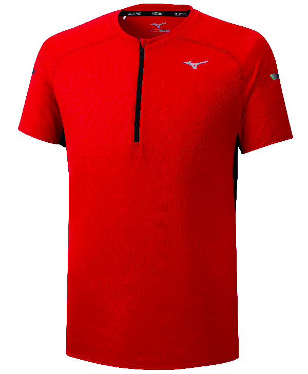 Mizuno Solarcut ER Trail HZ Tee férfi póló, piros
