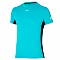 Mizuno  Sun Protect Tee Algiers Blue  Férfipóló