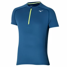 Mizuno Trail DryAeroFlow Tee Gibraltar Sea Férfipóló