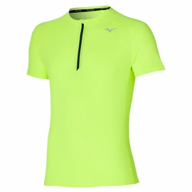 Mizuno Trail DryAeroFlow Tee Neolime Férfipóló