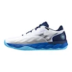Mizuno Wave Enforce Court CC White/Estate Blue/River Blue   Férfiteniszcipő EUR 45