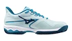 Mizuno Wave Exceed LIGHT 2 CC Blue Glow/Moroccan Blue/Blue Topaz  Női teniszcipő