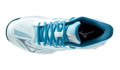 Mizuno Wave Exceed LIGHT 2 CC Blue Glow/Moroccan Blue/Blue Topaz  Női teniszcipő