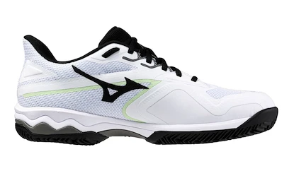 Provato -  Mizuno Wave Exceed LIGHT 2 CC White/Metallic Gray/Black  Férfiteniszcipő  EUR 44