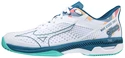 Mizuno  Wave Exceed Tour 5 AC White/Moroccan Blue  Férfiteniszcipő