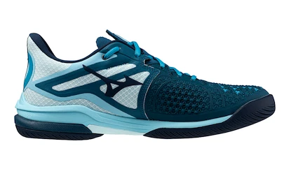 Mizuno Wave Exceed TOUR 6 AC Moroccan Blue/White/Blue Topaz  Férfiteniszcipő EUR 42