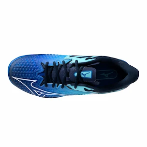 Mizuno Wave Exceed Tour 6 CC Mugen Blue/White/Dress Blues  Férfiteniszcipő EUR 44
