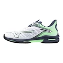 Mizuno Wave Exceed Tour 6 CC White/India Ink/Neo Mint  Férfiteniszcipő EUR 43