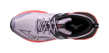Mizuno Wave Ibuki 4 Pastel Lilac/Black Oyster/Sun Kissed Coral  Női futócipő