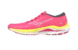 Mizuno Wave Inspire 19 High-Vis Pink/Snow White/Luminous Női futócipő