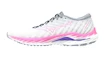 Mizuno Wave Inspire 19 Snow White/High-Vis Pink/Purple Punch Női futócipő