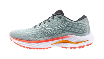 Mizuno  Wave Inspire 20 Gray Mist/White/Dubarry  Női futócipő