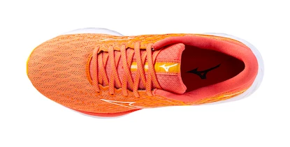 Mizuno  Wave Inspire 20 Nasturtium/White/Citrus  Női futócipő UK 4