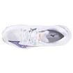Mizuno  Wave Lightning Z8 W White/Violet Indigo  Női teremcipő