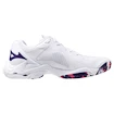 Mizuno  Wave Lightning Z8 W White/Violet Indigo  Női teremcipő