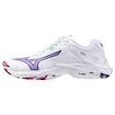 Mizuno  Wave Lightning Z8 W White/Violet Indigo  Női teremcipő