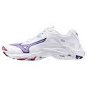 Mizuno  Wave Lightning Z8 W White/Violet Indigo  Női teremcipő