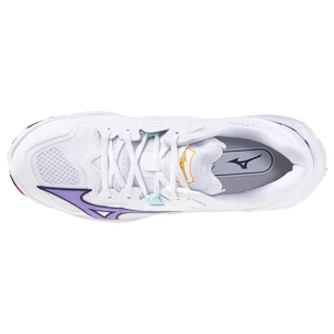 Mizuno  Wave Lightning Z8 W White/Violet Indigo  Női teremcipő