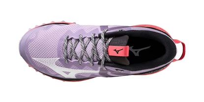 Mizuno Wave Mujin 9 Pastel Lilac/White/Sun Kissed Coral  Női futócipő UK 5,5