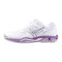 Mizuno  Wave Phantom 3 White/Patrician Purple/Quince  Női teremcipő EUR 40