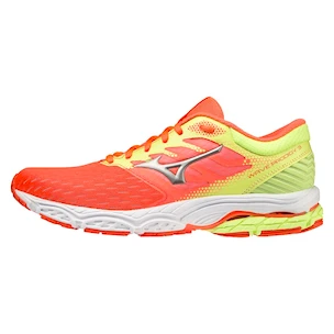 Mizuno  Wave Prodigy 3 Neon Flame/Silver  Női futócipő