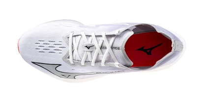 Mizuno Wave Rebellion Pro 2 White/Harbor Mist/Cayenne  Férfi futócipő UK 6