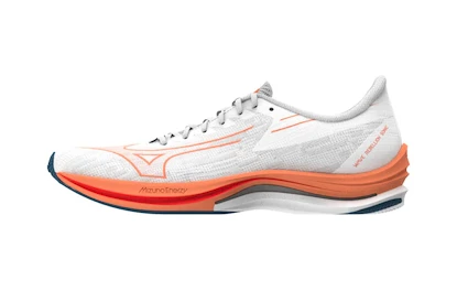 Mizuno Wave Rebellion Sonic White/Light Orange/Blue Ashes  Férfi futócipő