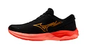 Mizuno Wave Revolt 3 Black/Carrot Curl/Dubarry  Női futócipő