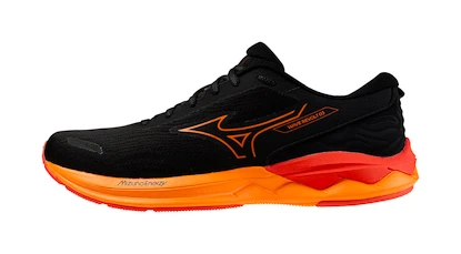 Mizuno Wave Revolt 3 Black/Nasturtium/Cayenne  Férfi futócipő