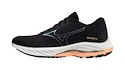 Mizuno Wave Rider 26 D Odyssey Gray/Quicksilver/Salmon Női futócipő