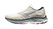 Mizuno Wave Rider 26 Snow White/Silver/Ibiza Blue Női futócipő