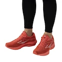 Mizuno  Wave Rider 27 Dubarry/White/Cranberry  Futócipők