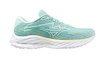 Mizuno Wave Rider 27 Eggshell Blue/White/Anise Flower Női futócipő