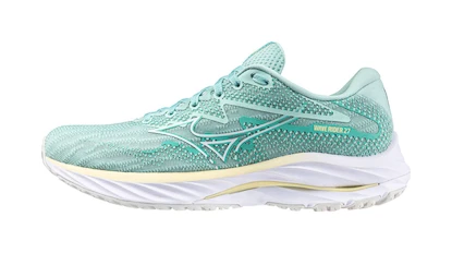 Mizuno  Wave Rider 27 Eggshell Blue/White/Anise Flower  Női futócipő