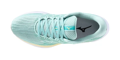 Mizuno  Wave Rider 27 Eggshell Blue/White/Anise Flower  Női futócipő