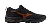 Mizuno  Wave Rider Gtx Black/Nasturtium/Carrot Curl  Férfi futócipő