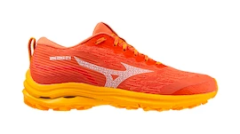 Mizuno Wave Rider Gtx Hot Coral/White/Carrot Curl Női futócipő