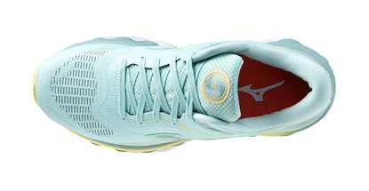 Mizuno  Wave Sky 7 Eggshell Blue/White/Sunshine  Női futócipő UK 4