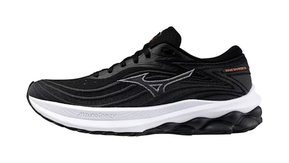 Mizuno  Wave Skyrise 5 Black/White/Nasturtium  Női futócipő