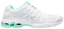 Mizuno  Wave Voltage White/Fiery Coral  Női teremcipő